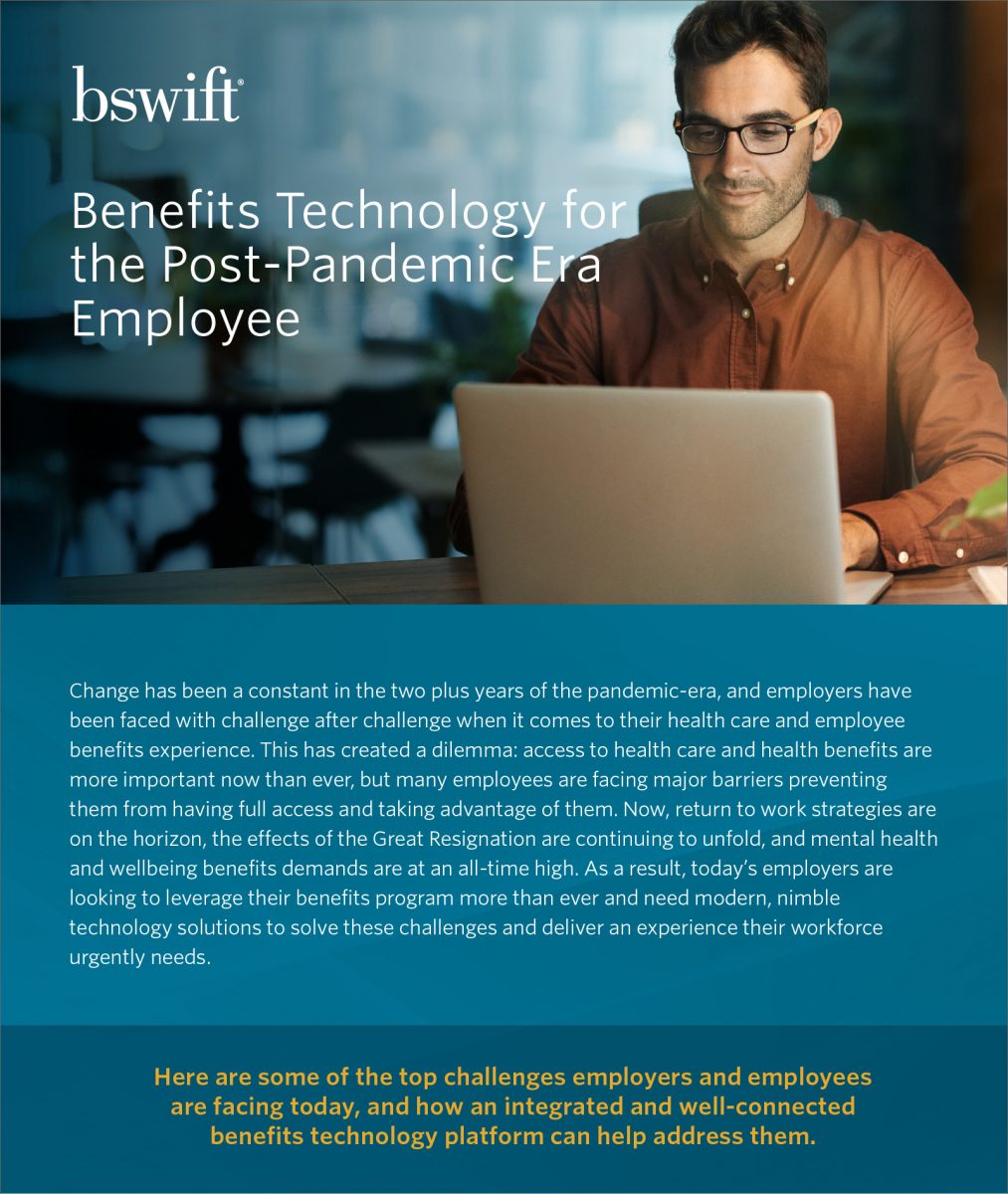 Benefits Technology for the Post-Pandemic Era Employee  bswift