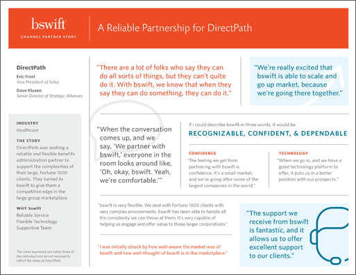 DirectPath Channel Partner Customer Story
